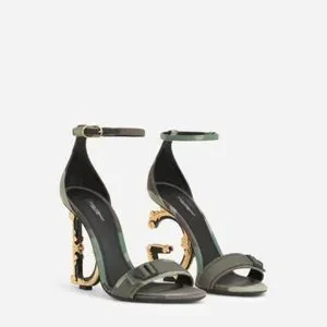 Dolce and Gabbana Baroque D&G Sandals